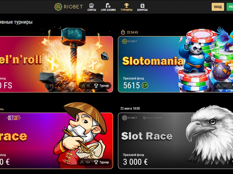 Ставки на спорт в RioBet